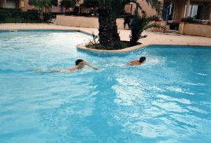 Swimmingpool der FKK Anlage OASIS