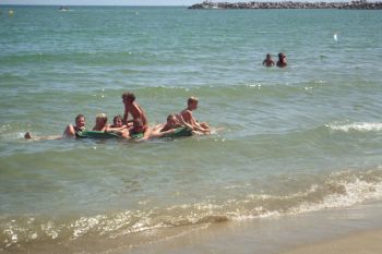 Ferienwohnung in der FKK Anlage OASIS direkt am Mittelmeer, Port